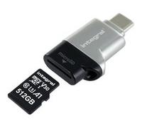 Integral - Lecteur de carte (microSD, microSDHC UHS-I, microSDXC UHS-I) - USB-C 3.1 Gen 1 G