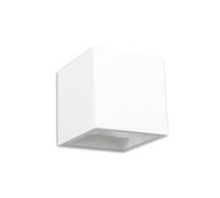 Integral LED Kozani Indoor Decorative Paintable Plaster Up & Down Wall Light - Requires 1x G9 LED Bulb (Sold separately) - Match Your Interior, Ideal for Bedroom, Living Room, Hallways & Offices