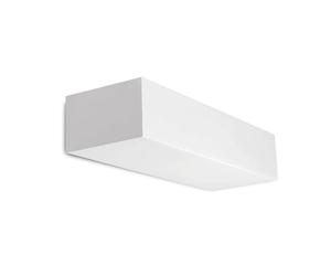 Integral LED Lamia Indoor Decorative Paintable Plaster Wall Mounted Up Light - Requires 1x E14 LED Bulb (Sold separately) - Match Your Interior, Ideal for Bedroom, Living Room, Hallways & Offices