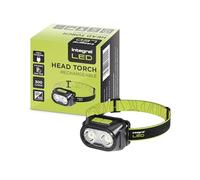 Integral LED Lampe frontale rechargeable 300 lumens | 7 modes d’éclairage | Faisceau 150 m | Capteur de mouvement | Indice IP44 | Adaptée aux situations d’urgence, camping, intérieur et extérieur
