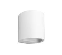 Integral LED Larissa Indoor Decorative Paintable Plaster Up & Down Wall Light - Requires 1x G9 LED Bulb (Sold separately) - Match Your Interior, Ideal for Bedroom, Living Room, Hallways & Offices
