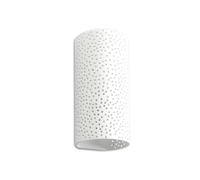 Integral LED Veria Indoor Decorative Paintable Plaster Up & Down Wall Light - Requires 1x E14 LED Bulb (Sold separately) - Match Your Interior, Ideal for Bedroom, Living Room, Hallways & Offices