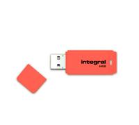 INTEGRAL MEMORY Clé USB 2.0 Néon ? 64GB ? Orange
