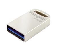 INTEGRAL MEMORY Clé USB 3.0 Fusion - 64 Go - Métal