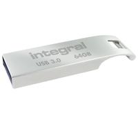 INTEGRAL MEMORY Clé USB 3.0 Metal ARC - 64 Go - Métal