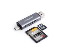 Integral Memory Lecteur de cartes Type A et Type C ( SD/MSD) USB3.2 GEN1