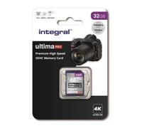 INTEGRAL MEMORY Premium High Speed SDHC/XC V30 UHS-I U3 Carte SDHC 32GB