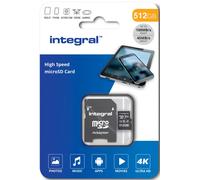 Integral INMSDX512G-100V30 memoria flash 512 GB MicroSDXC UHS-I (512GB MICRO SDXC UHS-1 U3 CL10 V30 A1 UP TO R-100 MBS INTEGRAL)