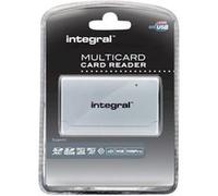 Integral MultiCard Reader - Lecteur de carte - 4 en 1 (microSD, SD, CF, MS Duo, MS PRO Duo) - USB 3.2 Gen 1 / USB-C Noir G
