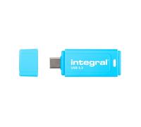 Integral Neon-C INFD128GBNEONCB3.2 lecteur USB flash 128 Go USB Type-C 3.2 Gen 1 (3.1 Gen 1) Noir