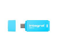 Integral Neon-C INFD32GBNEONCB3.2, 32 Go, USB Type-C, 3.2 Gen 1 (3.1 Gen 1), 150 Mo/s, Casquette, Noir