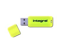 Integral INFD128GBNEONYL lecteur USB flash 128 Go USB Type-A 2.0 Jaune