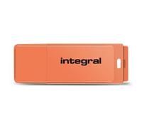Integral Neon - Clé USB - 32 Go - USB 2.0 - orange