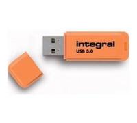 INFD16GBNEONOR3.0 Clé USB 3.0 Flash Neon 16GB Orange