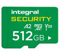 INTEGRAL Security Micro SD 512GB UHS-1 V30 R100/W50 MB/s