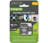 INTEGRAL Security Micro SD 512GB UHS-1 V30 R100/W60 MB/s