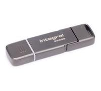 Integral INUSSD256GBSLIMXDL3.2, 256 Go, USB Type-A / USB Type-C, USB 3.2 Gen 2x2, 550 Mo/s, Bronze