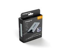Integral SlimXpress Pro INSSD500GPORT3.2SLIMXS lecteur à circuits intégrés externe Technologie Thunderbolt 500 Go USB Type-C USB 3.2 Gen 2x2 Argent
