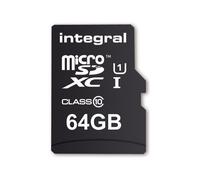 Integral INMSDX64G10-90SPTAB mémoire flash 64 Go MicroSD UHS-I Classe 10