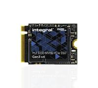 Integral SSD NVMe M.2 2242 PCIe Gen3 x4 256 Go - Lecture 3000 Mo/s, écriture 1200 Mo/s - SSD interne pour PC, NUC, ultraportables, tablettes