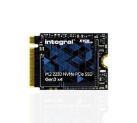 Integral SSD NVMe M.2 PCIe Gen4 x4 1 to - Jusqu’à 3400 Mo/s en Lecture, 2400 Mo/s écriture - pour Steam Deck, Surface Pro, Jeux et PC