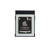 Integral Studio Grade CFexpress 4.0 Type B 1TB 3700MB/s L / 3100MB/s É | 4K, 6K, 8K et au-delà en RAW, vitesse d’écriture soutenue de 800MB/s pour les caméras et les reflex numériques haut de gamme
