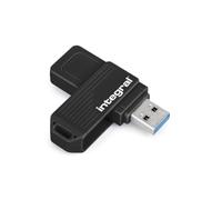 Integral Swivel Black Clé USB 256 Go Noir, 3.2 Gen 1 Type-A, 256GB