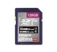 Integral UltimaPro - carte mémoire flash - 128 Go - SDXC UHS-I