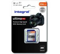 Integral UltimaPro - Carte mémoire flash - 256 Go - Video Class V30 / UHS-I U3 / Class10 - SDXC UHS-I G
