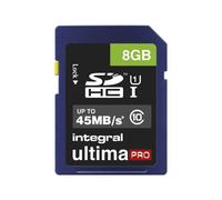 Integral UltimaPro - Carte mémoire flash - 8 Go - Class 10 - SDHC UHS-I