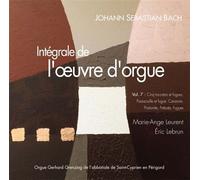 Generique – Intégrale de l’œuvre d’orgue Volume 7 – CD
