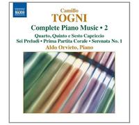 Camillo Togni – Intégrale de la musique pour piano, vol. 2 – CD – NAXOS (Import)