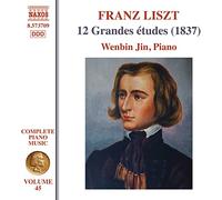 Intégrale de la Musique pour Piano – Volume 45 : 12 Grandes Études S137/R2a – NAXOS