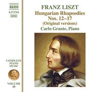 Intégrale de la Musique pour Piano/Volume 48/Rhapsodies Hongroises N 12 a N 17/Versions Originales