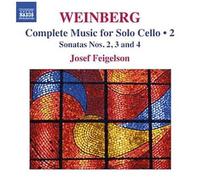 Weinberg – Intégrale de la musique pour violoncelle seul, vol. 2
