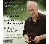 Intégrale De L'édition Crumb Volume 9 : Ancient Voices Of Children, Eine Kleine Mitternachtmusik, Madrigaux, Livres I À Iv