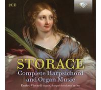 Bernardo Storace – Intégrale des œuvres pour clavecin et orgue – CD – Edel