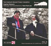 Intégrale Des Concertos De Mozart Pour Piano Vol. 4 : Concerto Pour Piano No. 21 K467, Concerto Pour Piano No. 16 K.451