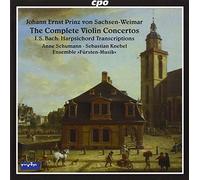 Intégrale Des Concertos Pour Violon Et Transcriptions Pour Clavecin De Bach