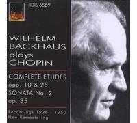 Intégrale Des Etudes Op.10 & 25 Sonates N°2 Op.35