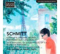 Schmitt Florent - Oeuvres Pour Duo De Piano Et Piano A 4 Mains (Intégrale /Vol.1)