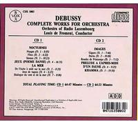 Intégrale Des Oeuvres Pour Orchestre Vol. 1 : Nocturnes, Jeux, La Mer, Images, Prélude À L'après Midi D'un Faune, Khamma