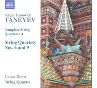 Sergey Ivanovich T Sergey Ivanovich Taneyev: Complete String Quartets - Vo (CD)