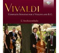 L'Archicembalo – Sonates complètes pour 2 violons – CD – Pack de 3 (neuf)