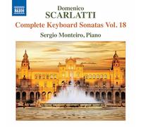 Domenico Scarlatti – Intégrale des Sonates pour Clavier Vol. 18 – NAXOS