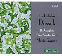 Dussek : Intégrale des sonates pour piano, vol. 1. Garzon.