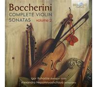 Luigi Boccherini – Intégrale des Sonates pour violon – Volume 2 – CD – Edel