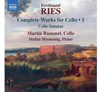 Ries – Intégrale des œuvres pour violoncelle Vol. 1 : Sonates – CD – NAXOS