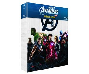 Intégrale Marvel : Avengers + Iron Man + Iron Man 2 + L'incroyable Hulk + Thor + Captain America [Blu-ray]