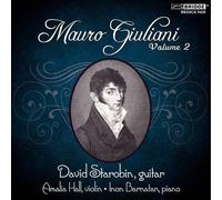 David Starobin – Mauro Giuliani : Intégrale pour guitare Vol. 2 – CD